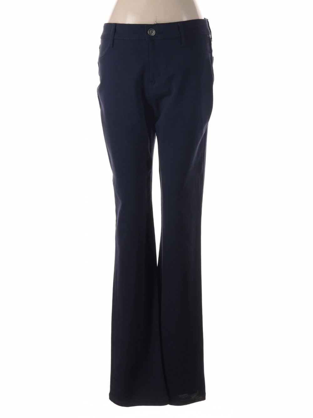 St. John's Bay Navy Boot‑Cut Pants